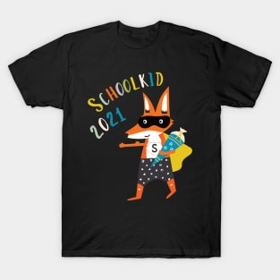 Fox As Schoolkid 2021 - Enrollment And T-Shirt